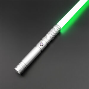 Silver Simplex Duelling Lightsaber - S-RGB